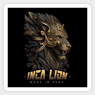 Inca Lion Sticker